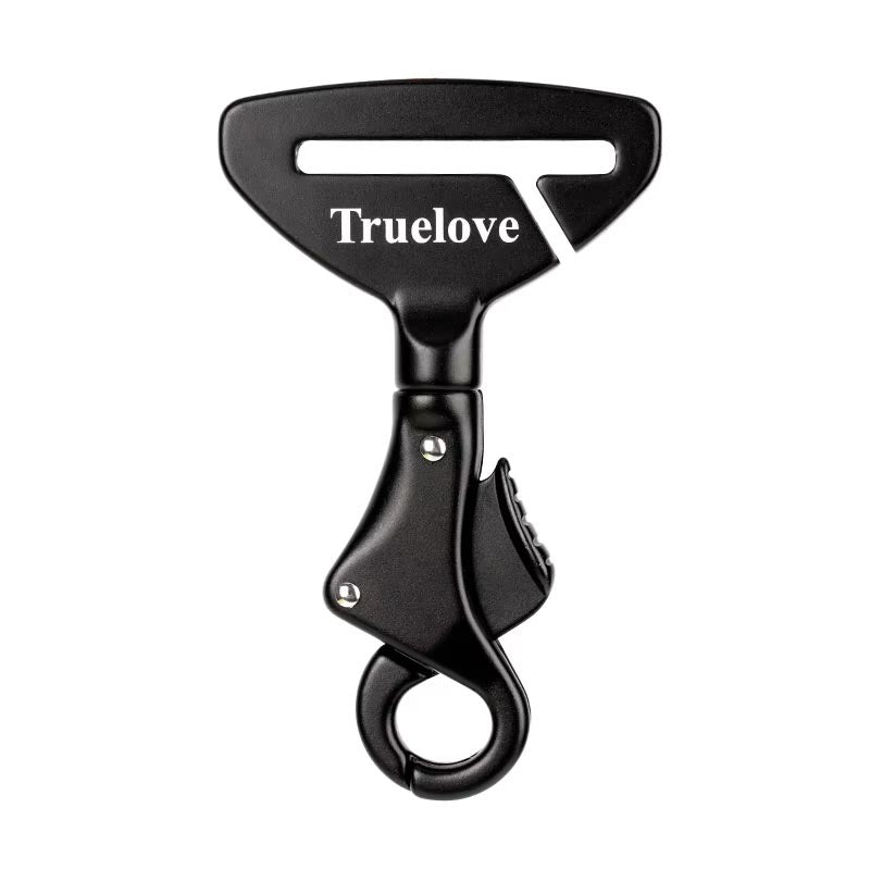 Car Safety Buckle for Dogs Black / Uniform