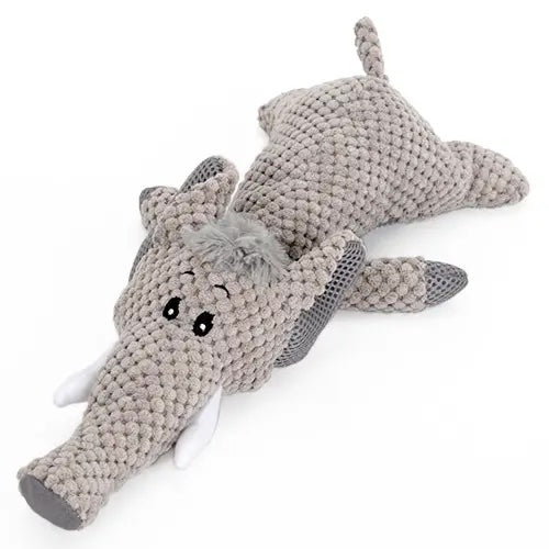 Cute dog toy cuddly toy, aportier toy with squeak function