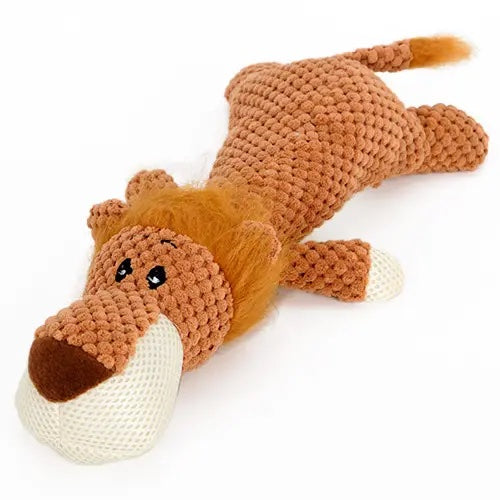 Cute dog toy cuddly toy, aportier toy with squeak function
