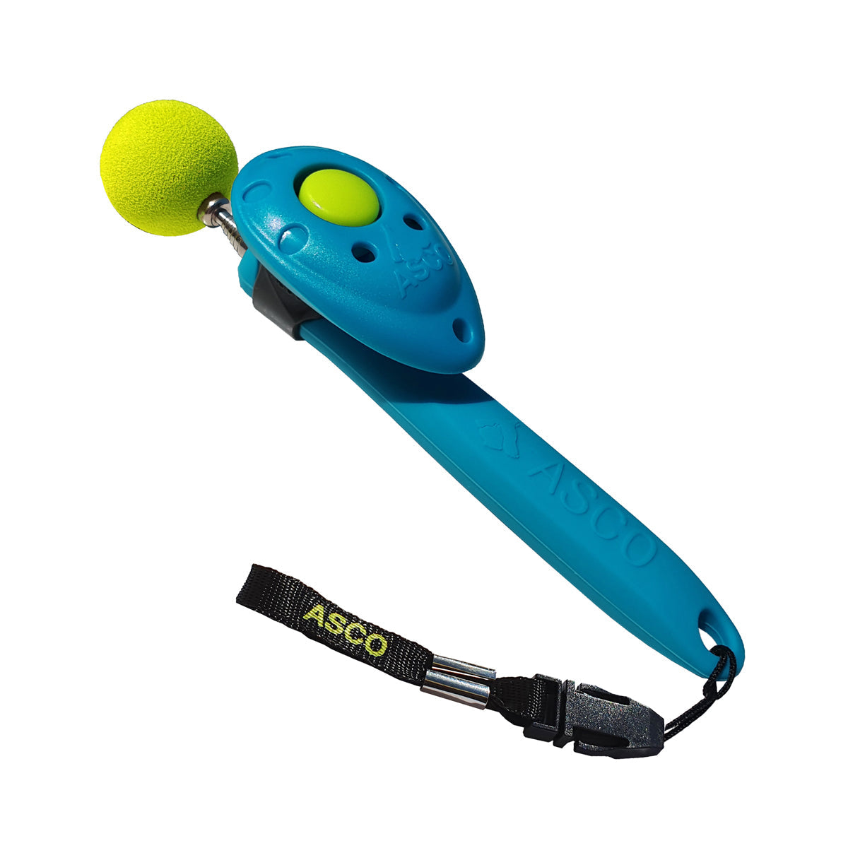 ASCO ClickStick - Target stick with detachable premium clicker - Target stick for dogs cats clicker training - Extendable target stick with extra clicker - Target stick for target training
