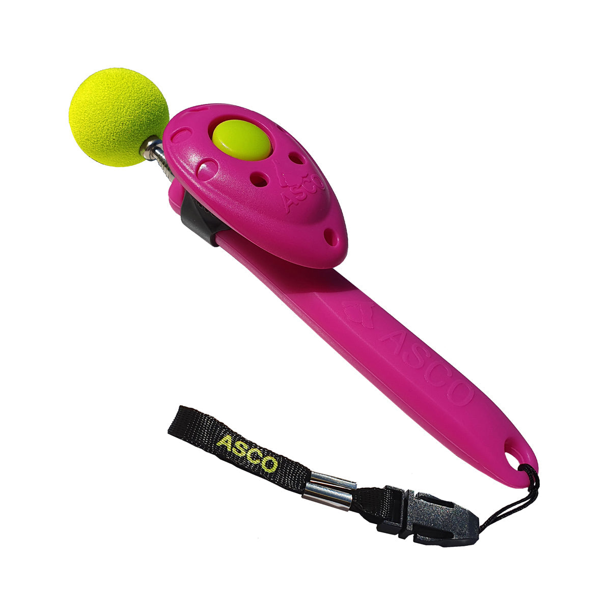 ASCO ClickStick - Target stick with detachable premium clicker - Target stick for dogs cats clicker training - Extendable target stick with extra clicker - Target stick for target training