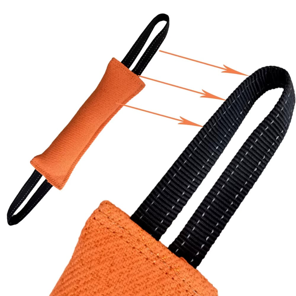 Bite sausage for large dogs 30x7cm in three colors