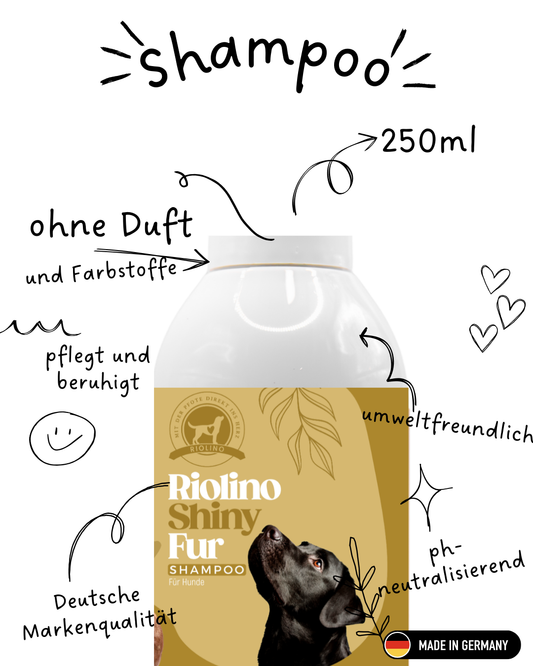 Riolino Shiny Fur Shampoo - Gentle care for a shiny coat