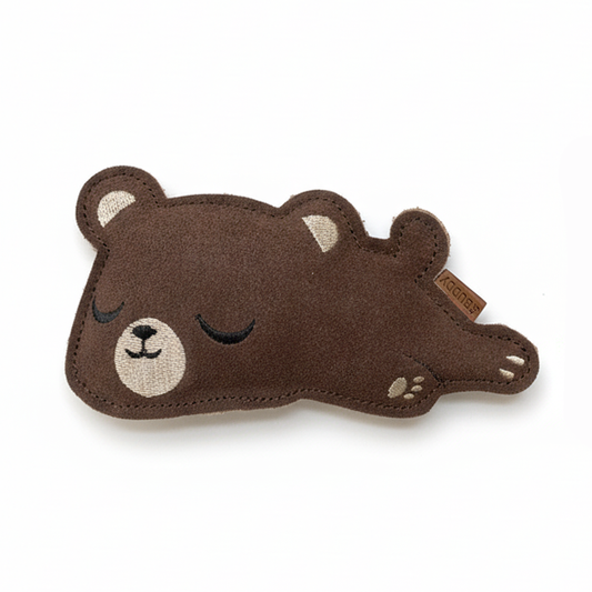 BUDDY. Dog toy made of leather "Little Bear" 